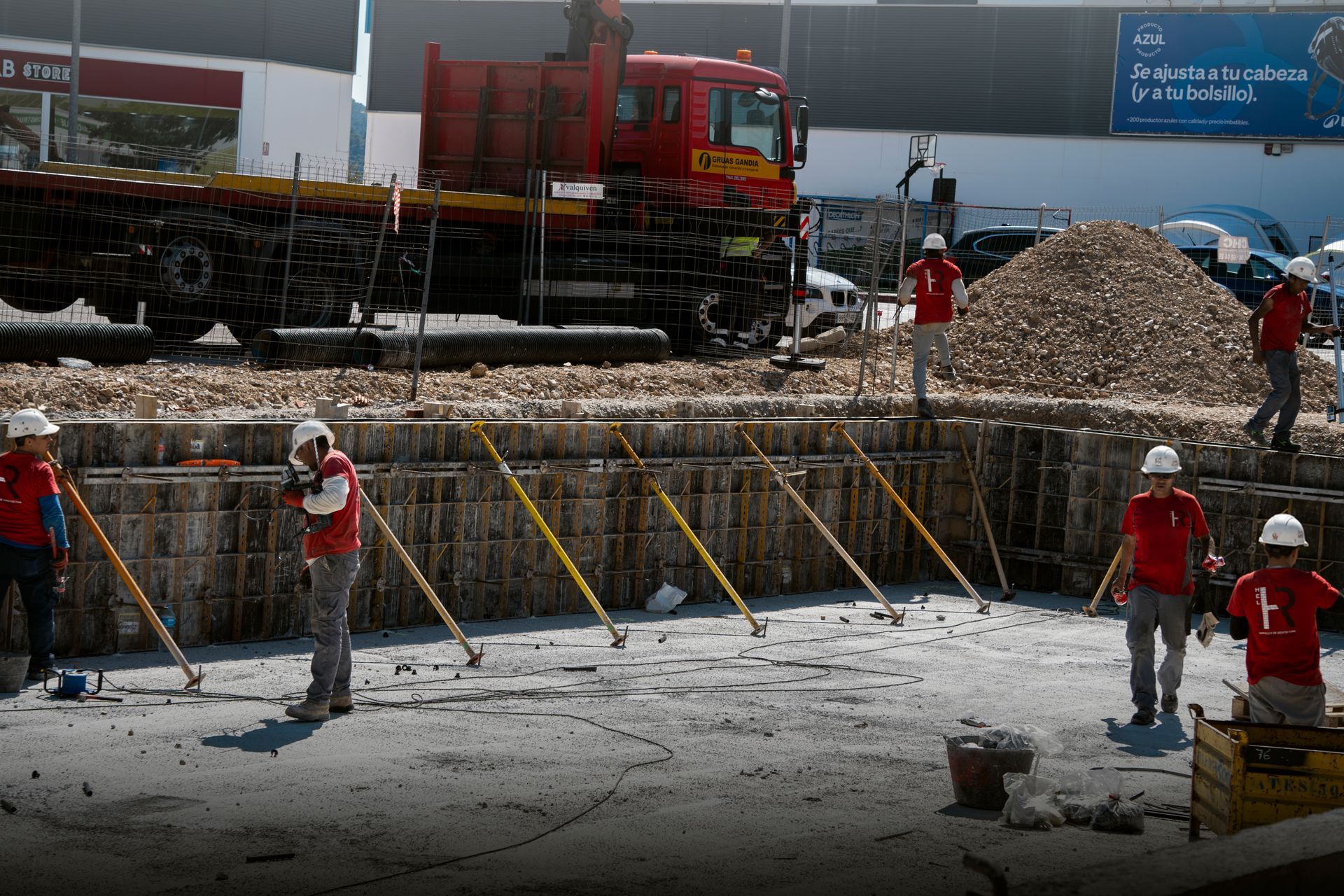obra de forjados y estructura en Valencia