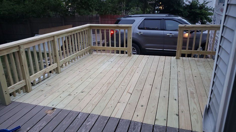 Patio Construction Before - Hyannis, MA - Cape Cod Pro Builders and Remodeling