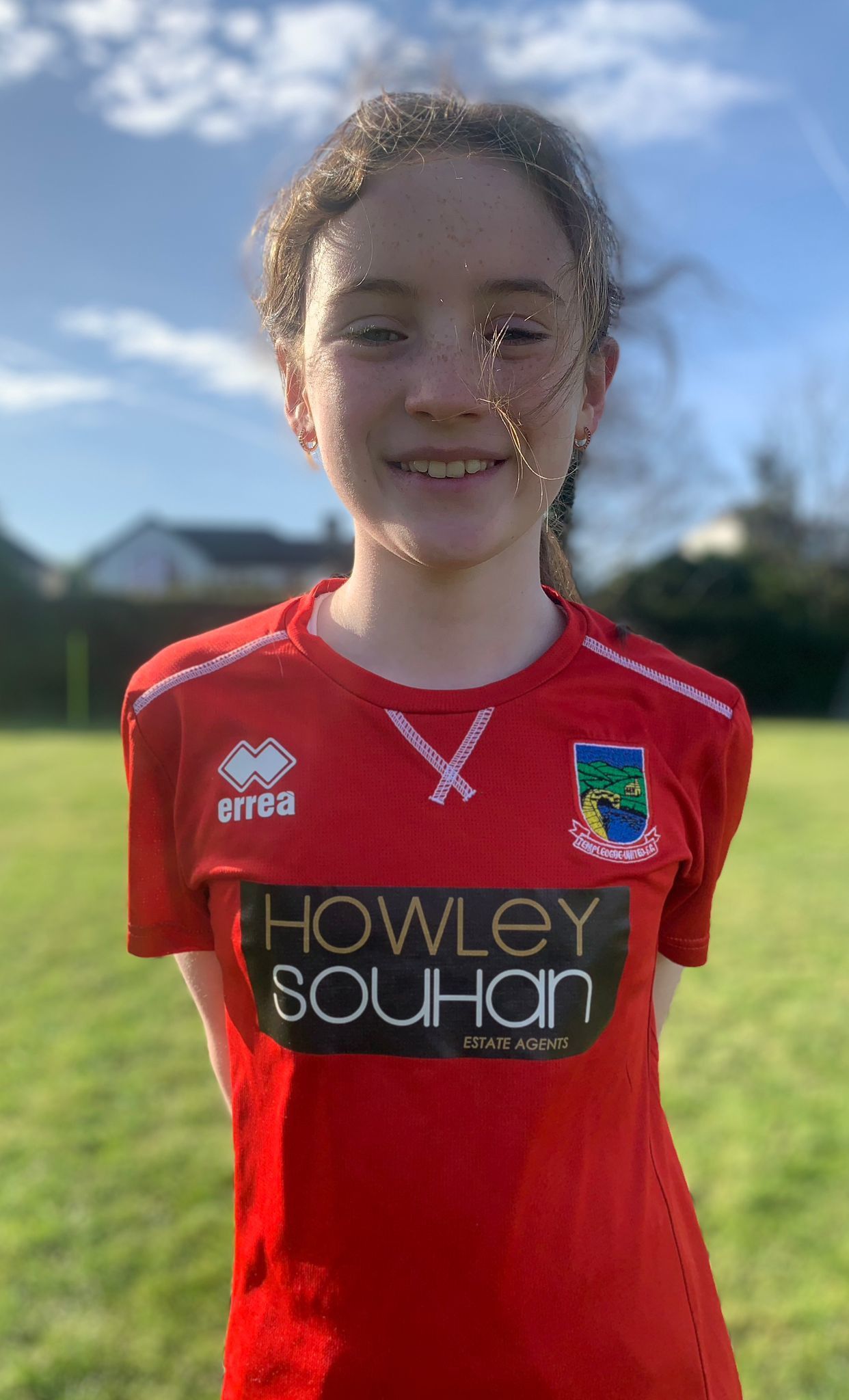 Templeogue United F.C.  Supporting Eve Hardy 
