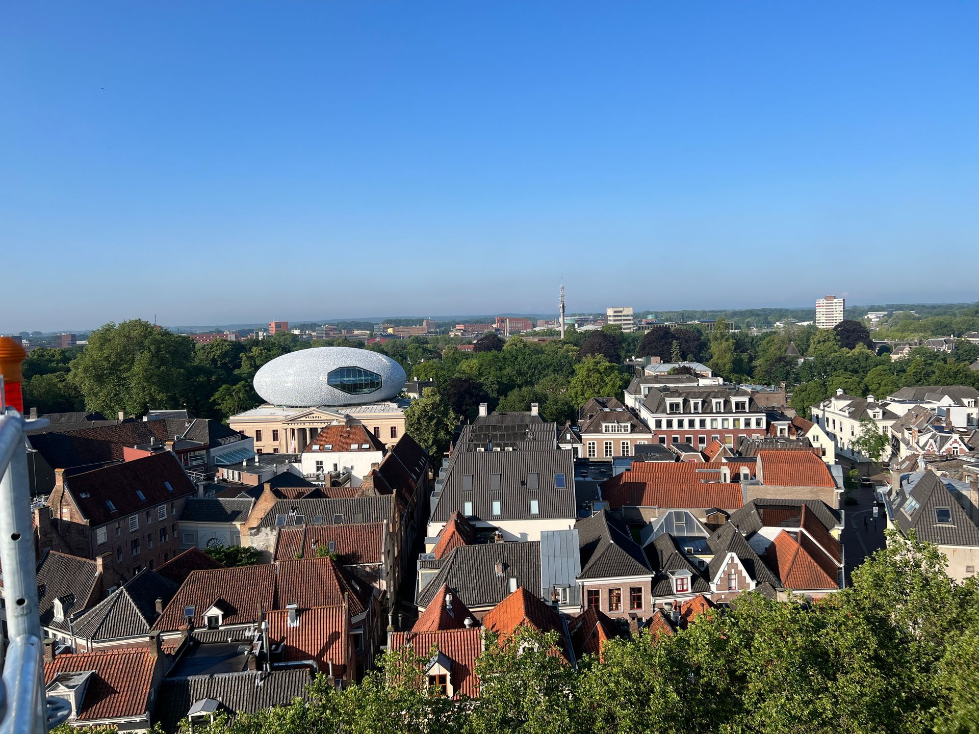 een schitterend en zeldzaam vergezicht werd werkelijkheid
