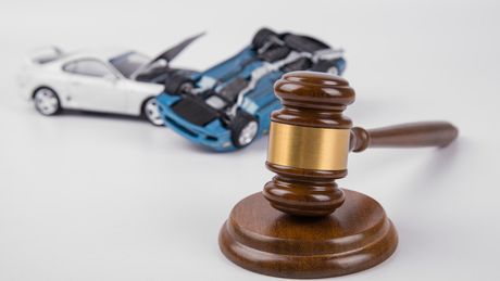 Gavel And Two Collided Cars — Goshen, NY — Owen Law Firm PLLC Gavel And Two Collided Cars — Goshen, NY — Owen Law Firm PLLC