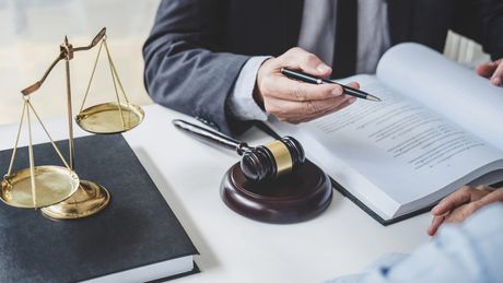 Lawyer Talking To Client — Goshen, NY — Owen Law Firm PLLC Lawyer Talking To Client — Goshen, NY — Owen Law Firm PLLC
