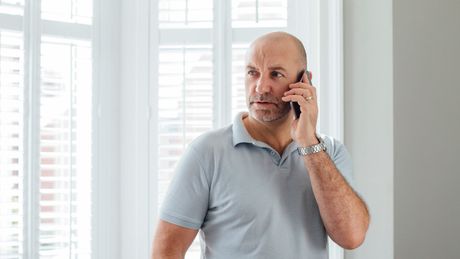 Man Calling — Goshen, NY — Owen Law Firm PLLC Man Calling — Goshen, NY — Owen Law Firm PLLC