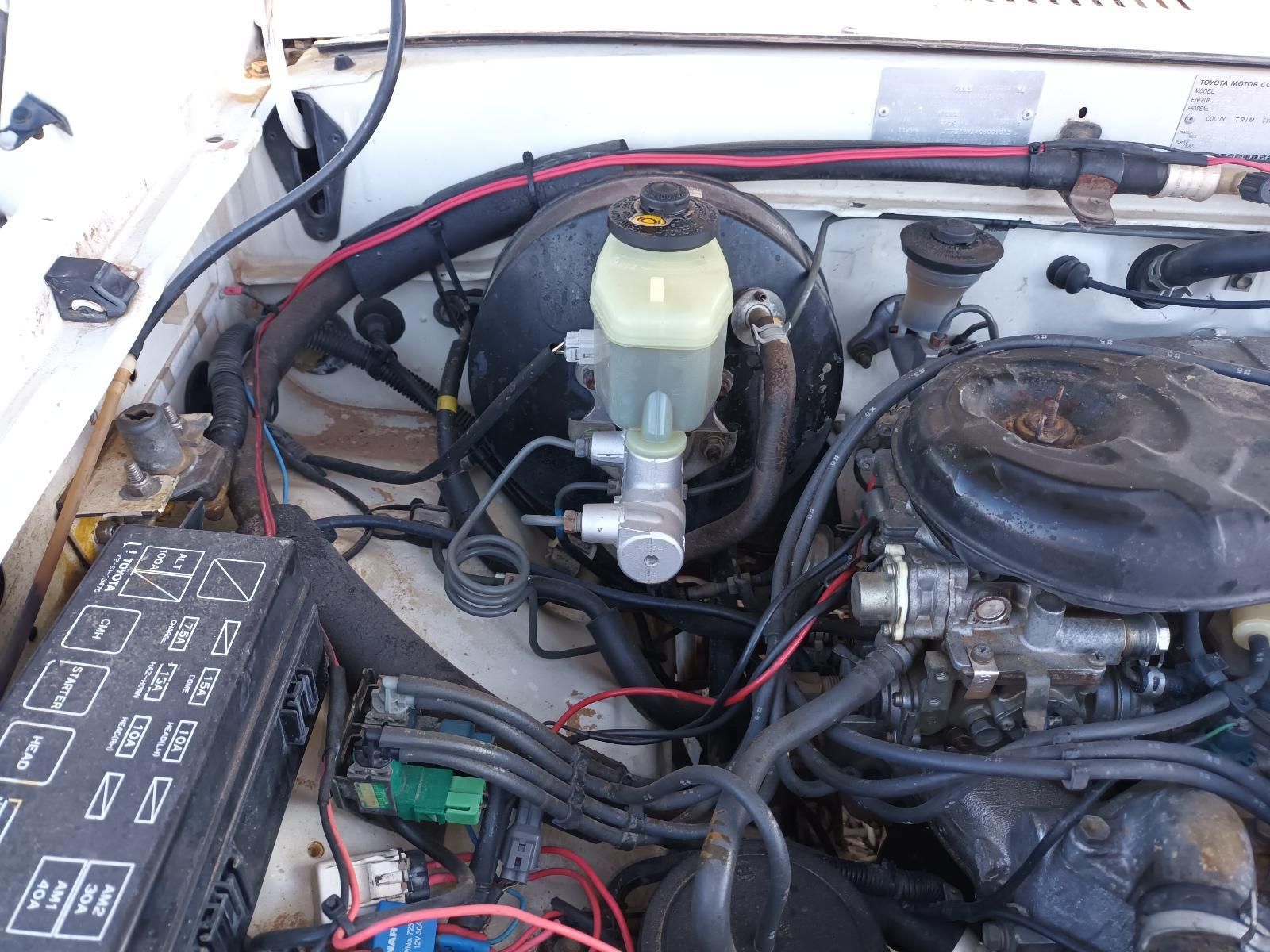 TOYOTA HILUX RN105 SINGLE CAB 22R 2.4L PETROL MANUAL 1996 W-5218