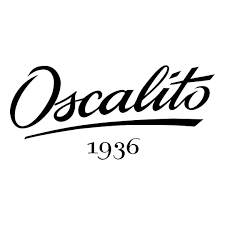 Logo Oscalito con testo in corsivo e 