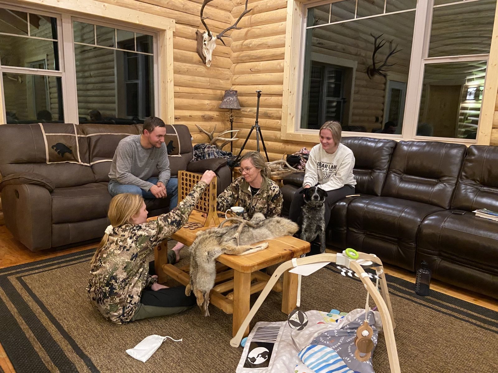 Games in the Lodge!