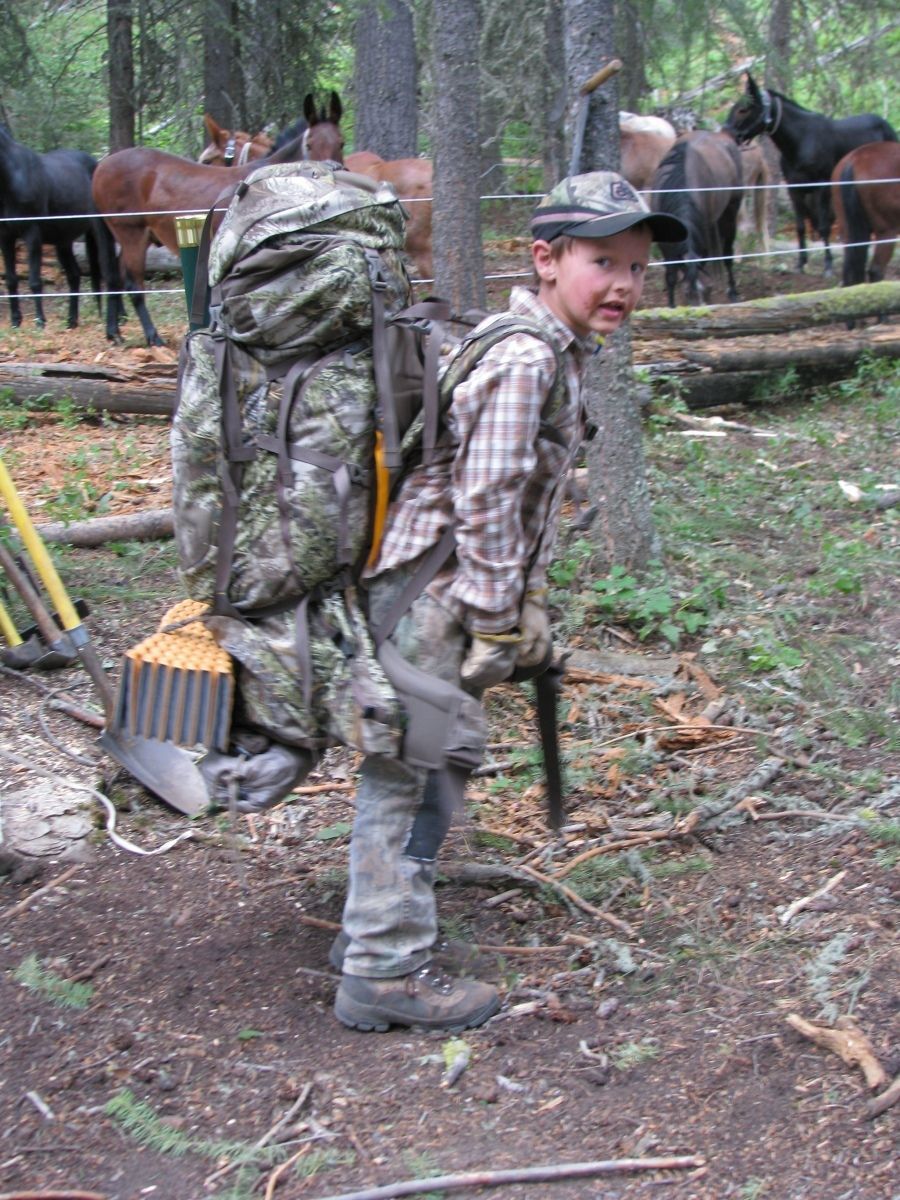 Gotta grow into the pack before you can guide!