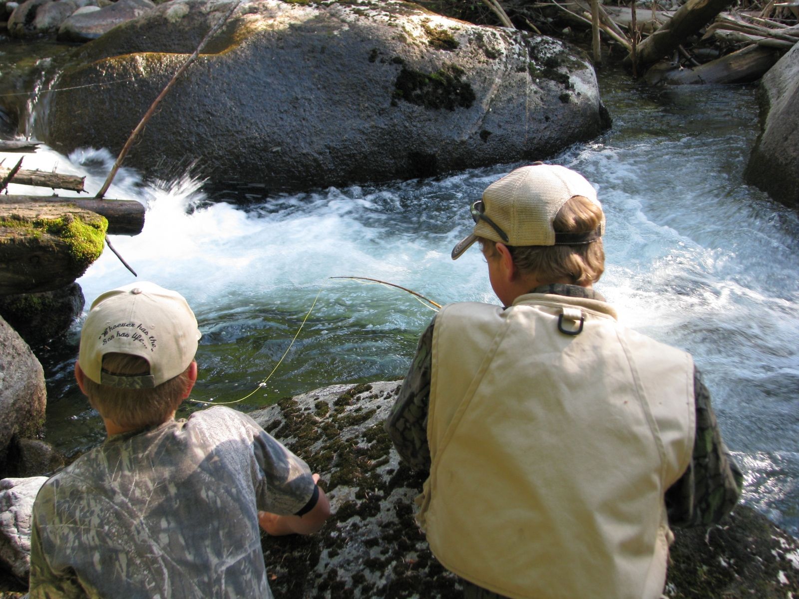 ...with lots of fishing holes!