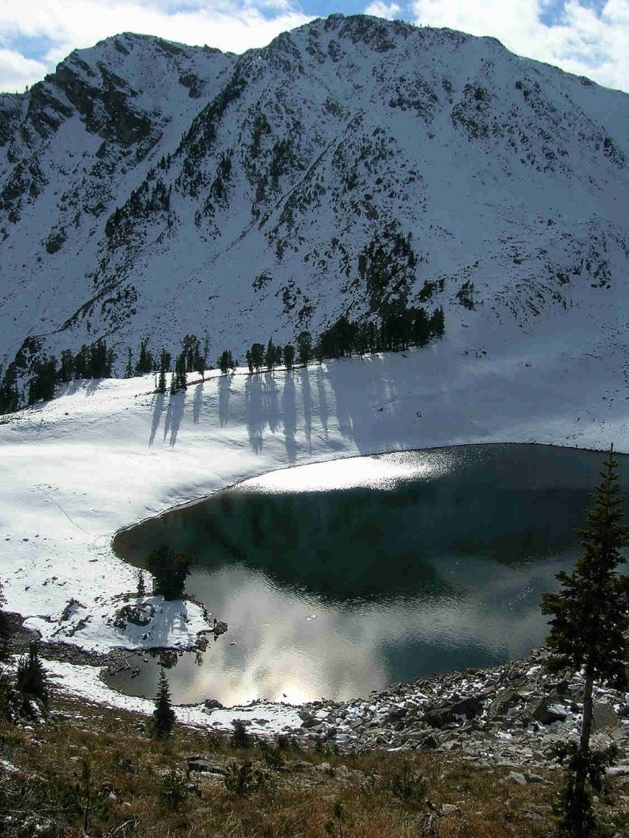 Goat's view of the lake