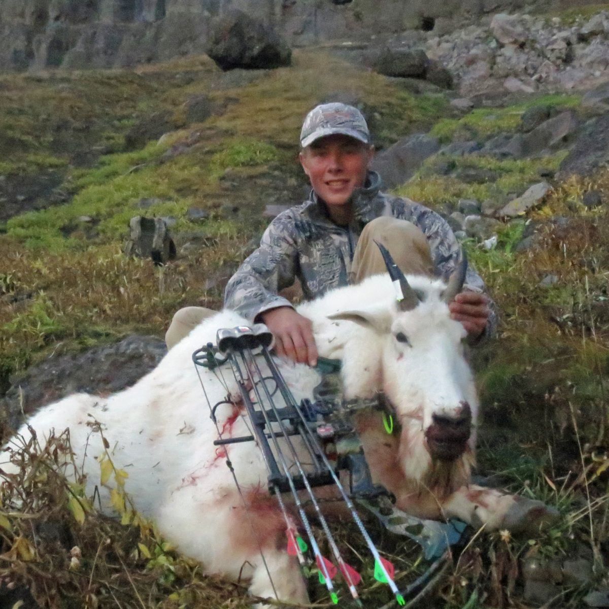 Zach's Archery Goat 2014