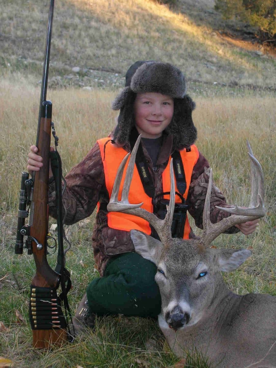 Pretty nice buck for a beginner!