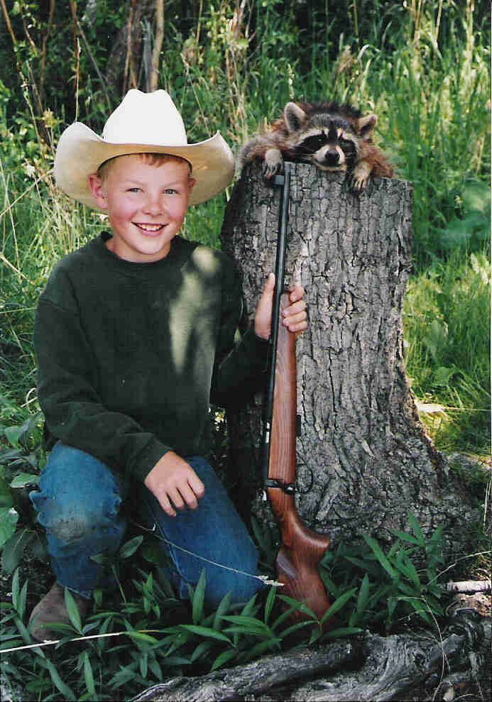 Zach's 1st Coon!