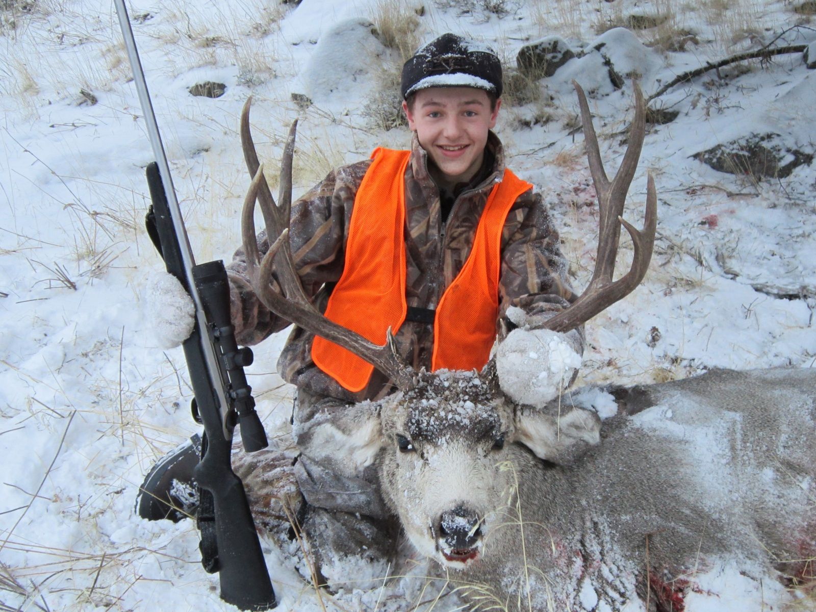 Zander's 1st Muley