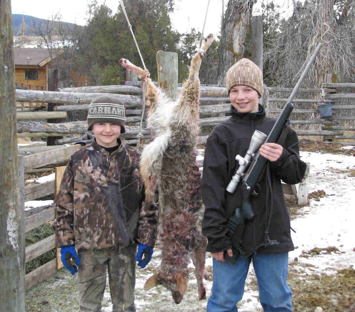 Zane's 1st Coyote