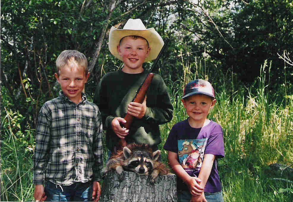The Z brothers trapping coons