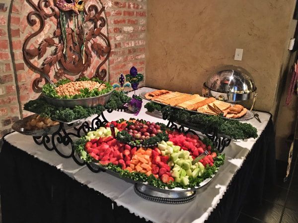 A table topped with a variety of fruits and vegetables.
