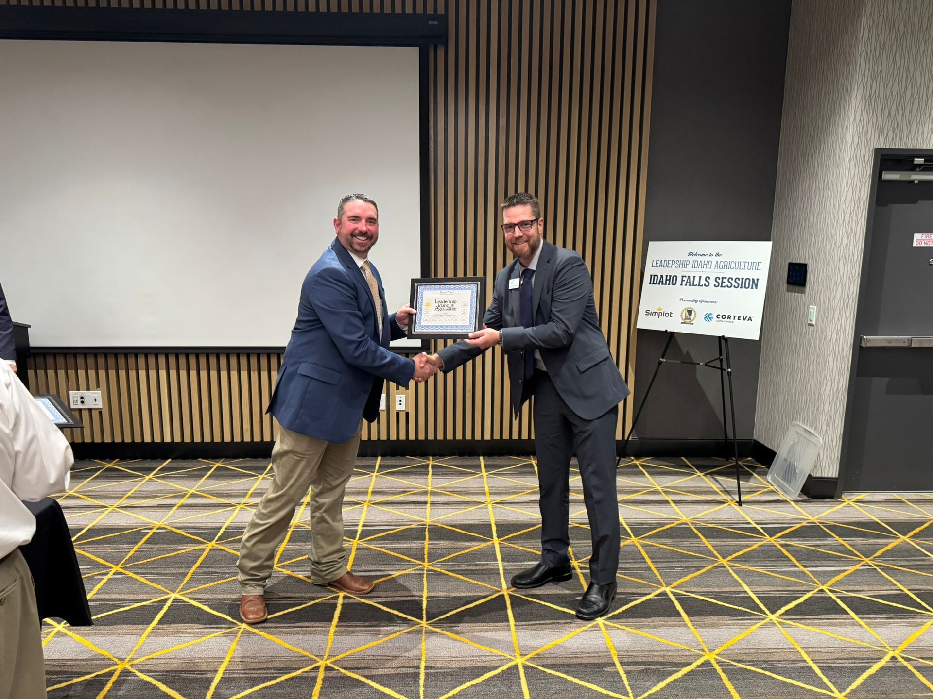 Idaho Falls Session Handshake