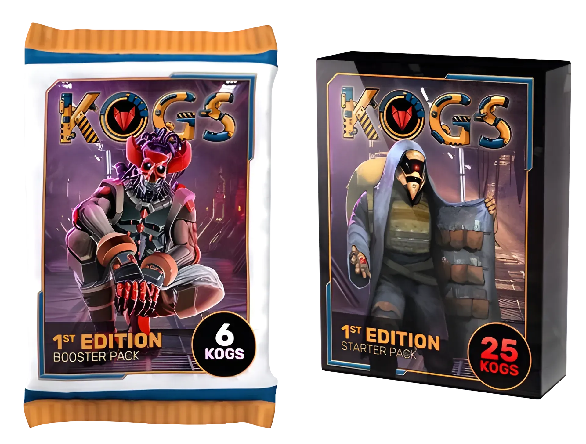 1st edition starter and booster packs of KOGs