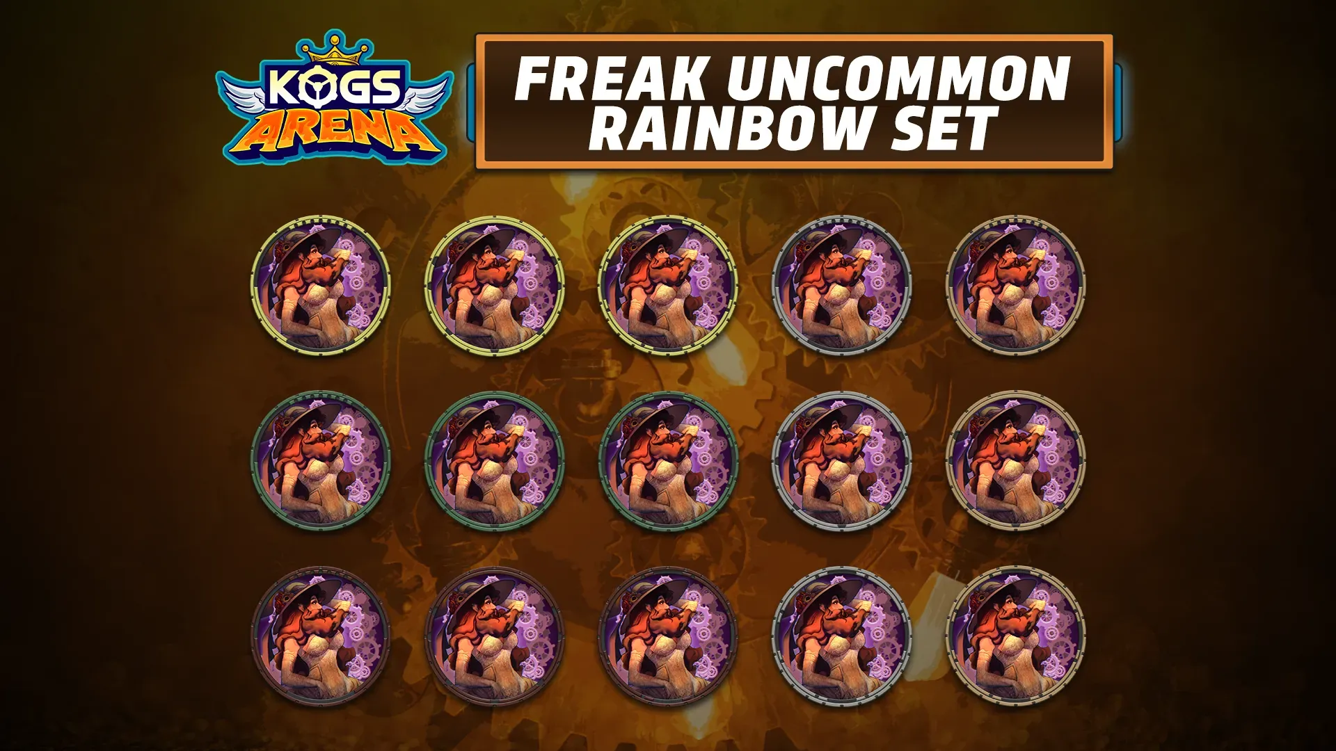 Freak uncommon rainbow set for KOGs: Arena