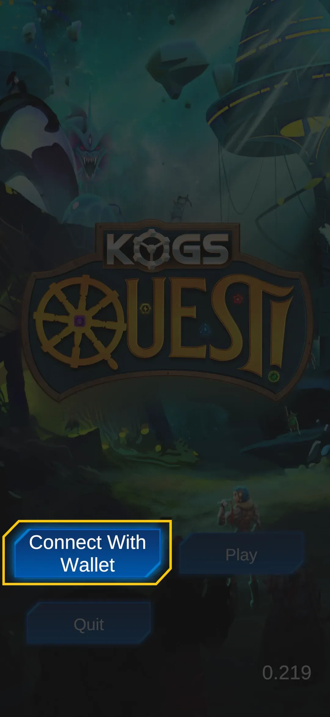 Connect with RFOX ID wallet on how to play the KOGs: QUEST!