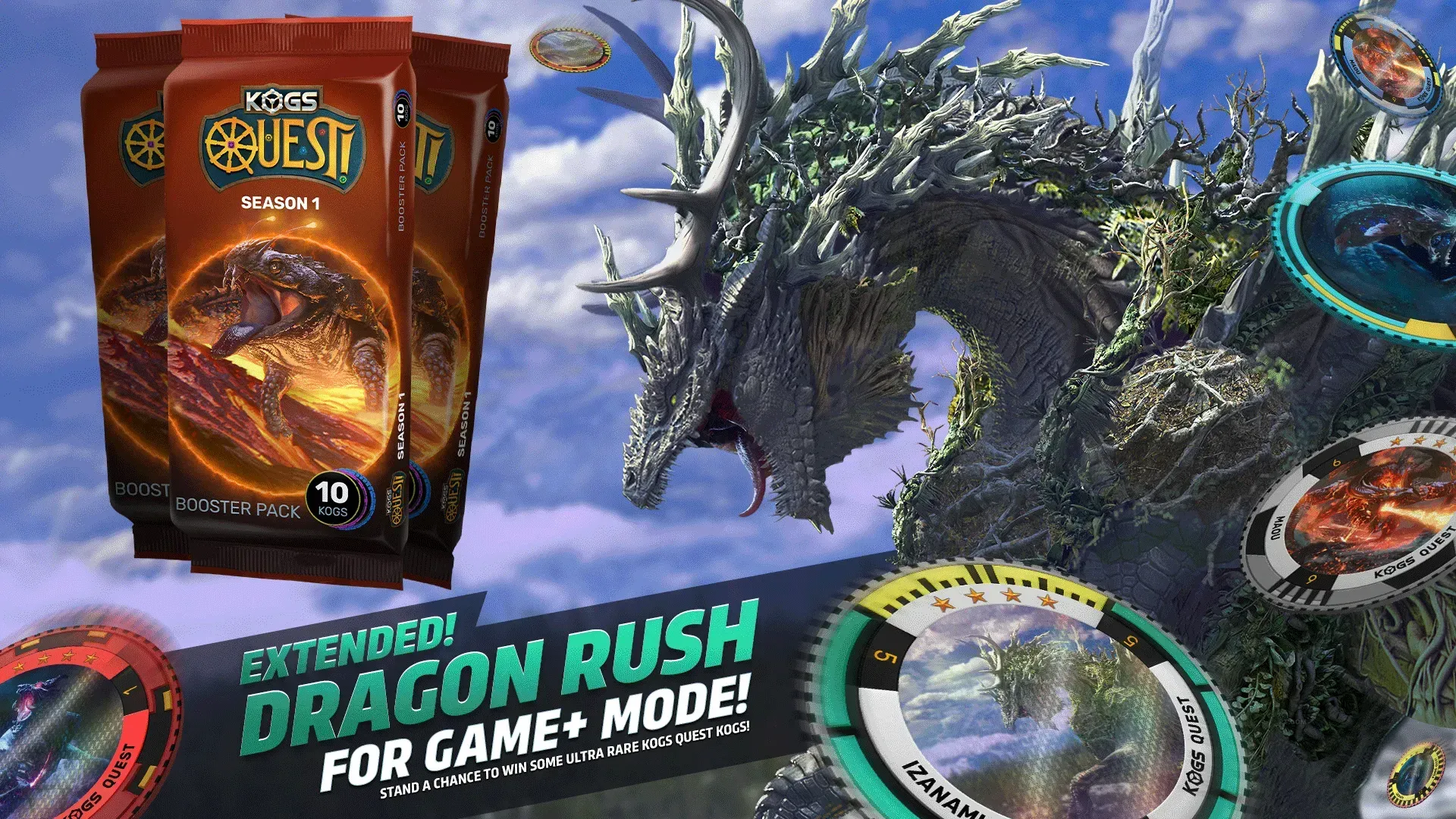 Extended dragon rush event for game+ mode on KOGs Quest gameplay