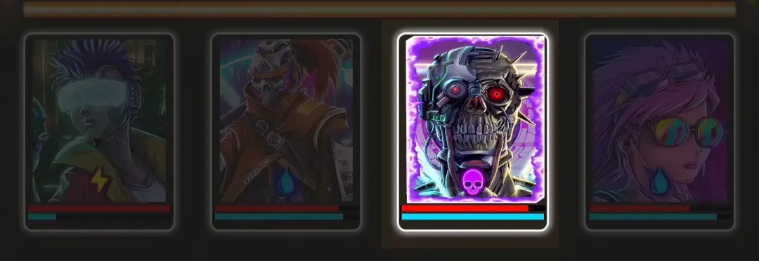 Glowing portrait to launch a special ability attack on how to play the KOGs: QUEST!