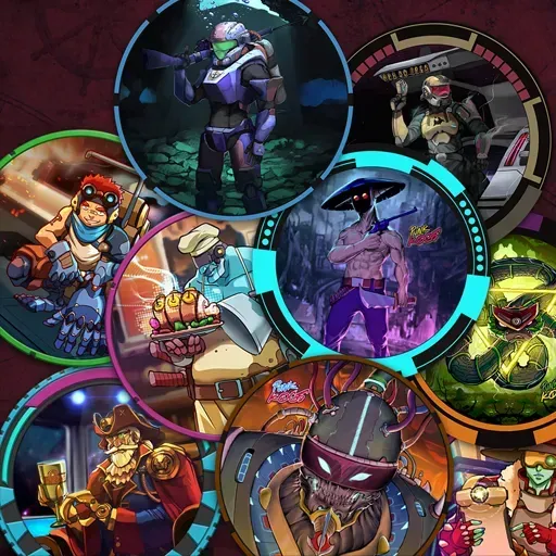 Stack of KOGs Quest NFT assets to earn, collect, and stake