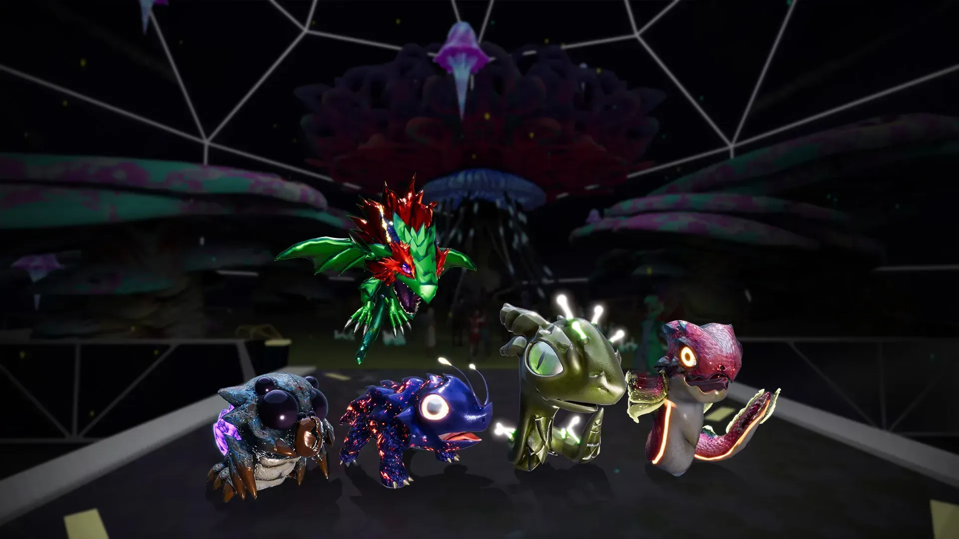 Pets visuals for KOGs QUEST! dragon heroes and RFOX VALT metaverse companions