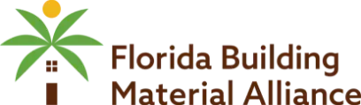 The logo for the florida building material alliance