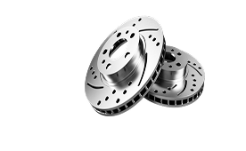 Engine with multiple cylinders and belts, grayscale. | Dave Muller Automotive & Trailer