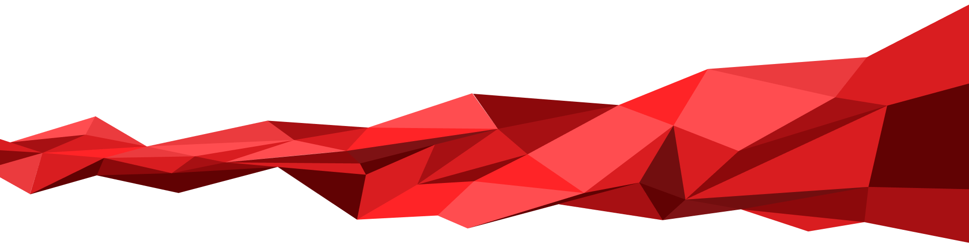 Red, geometric, ribbon-like shape on a white background. | Dave Muller Automotive & Trailer