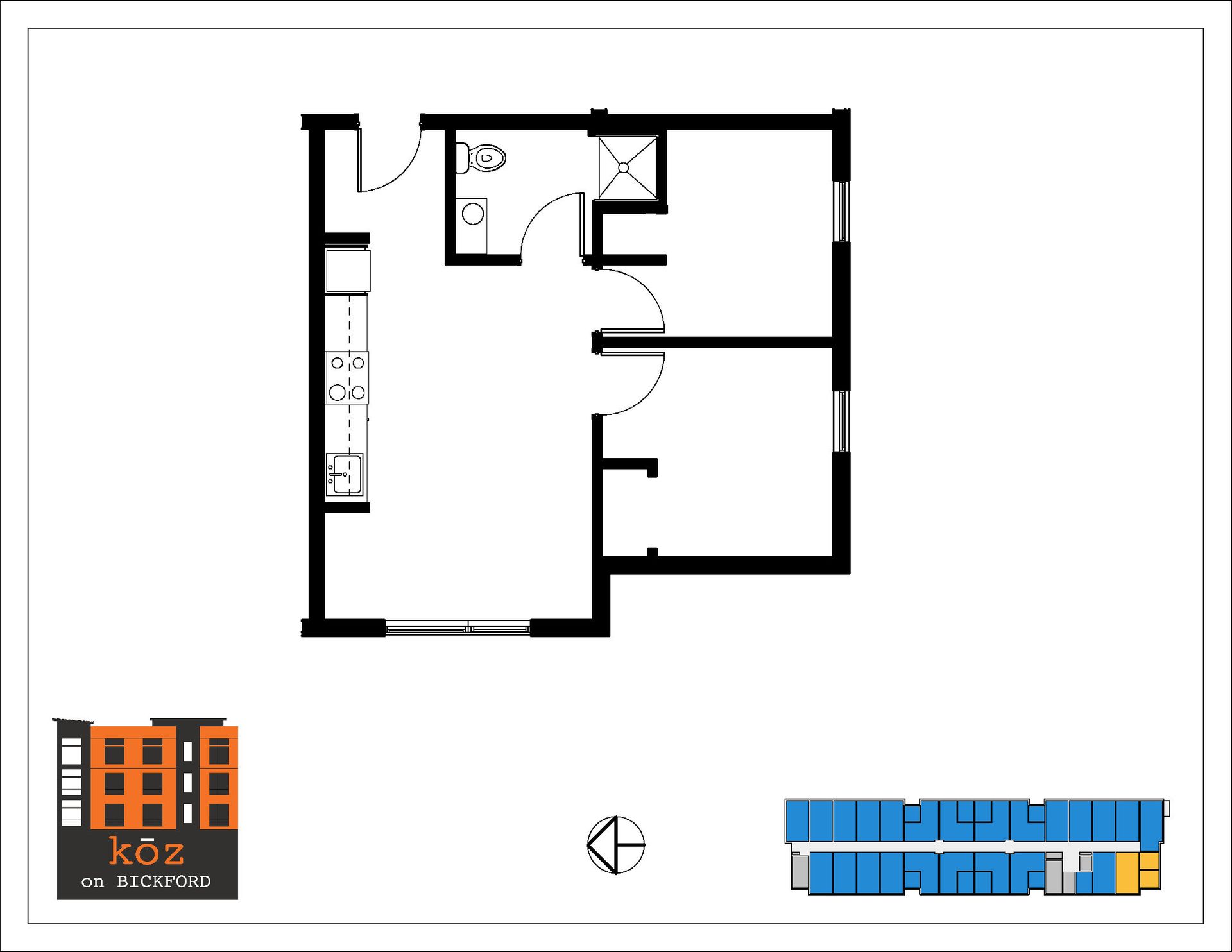 Studio floor plan