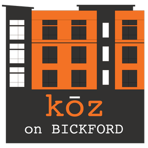 Koz on Bickford Logo - Footer - Select to go home