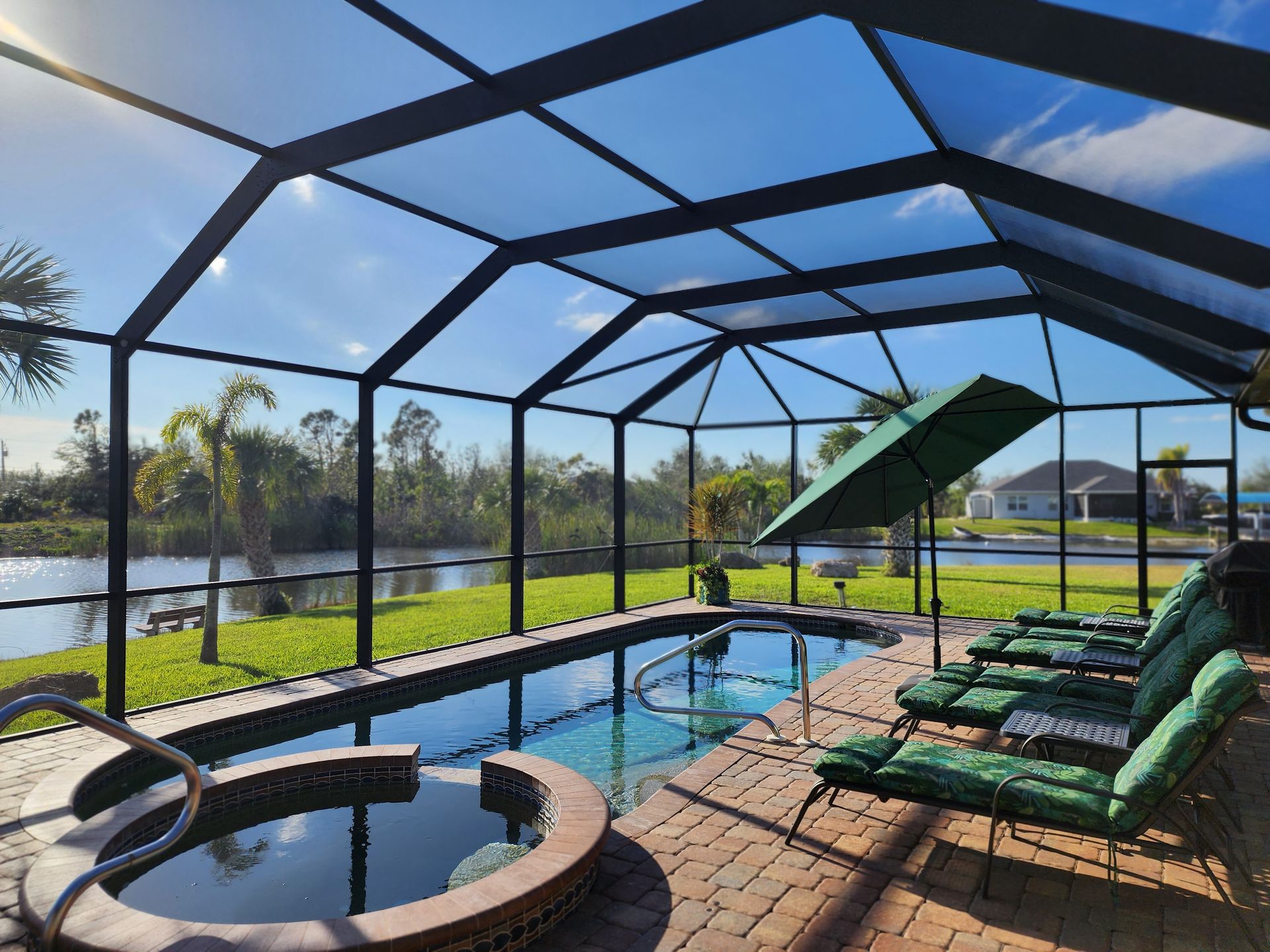 Pool Cage Construction in Englewood, FL