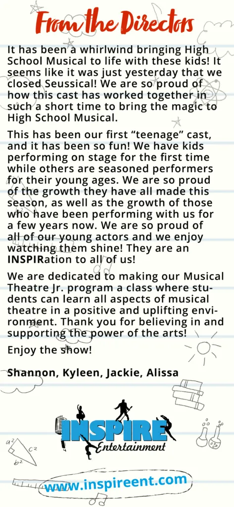 Promotional poster for Inspireent.com with an inspirational quote about stepping into life’s main stage.