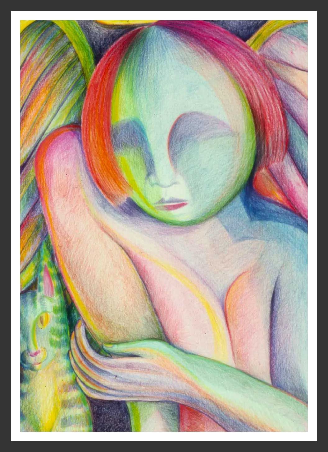 22” x 30”  Prisma Colors on hot press paper,  - original $2,100.00