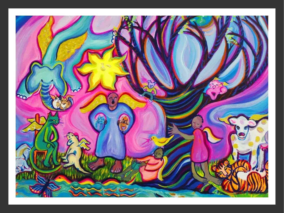 48” x 36” acrylic on stretched canvas – original  $2100.00