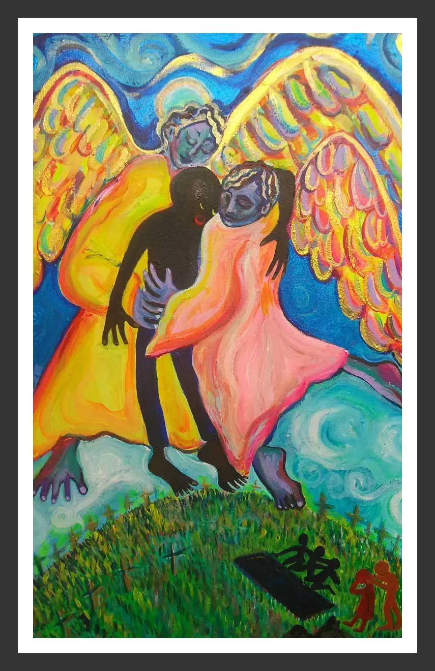 Acrylic on stretched Canvas – original $1,900.00