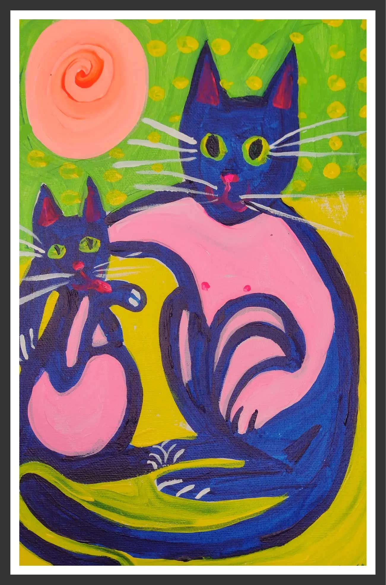 9”x12” acrylic on stretched canvas – original  $99.00