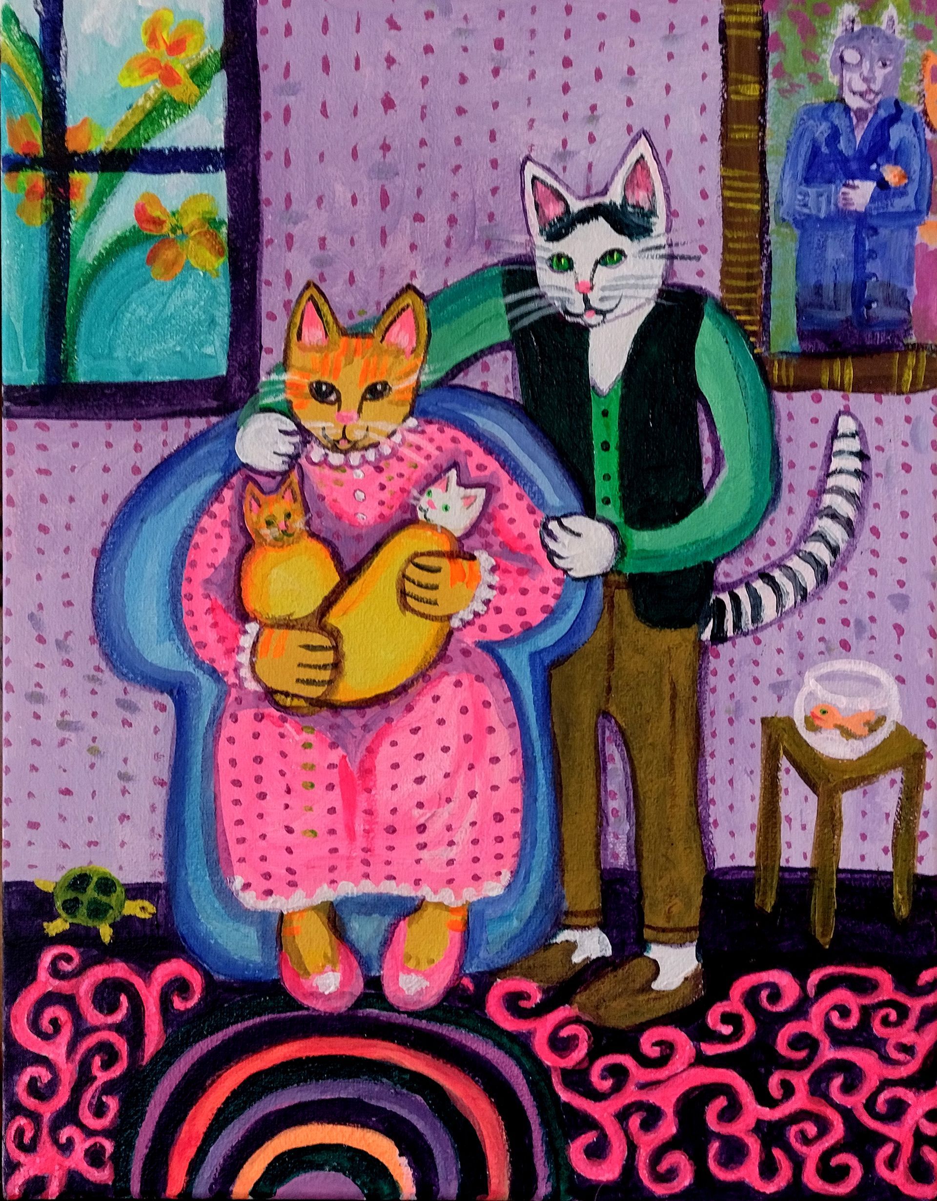 11” x 14”  acrylic on canvas -original $265.00