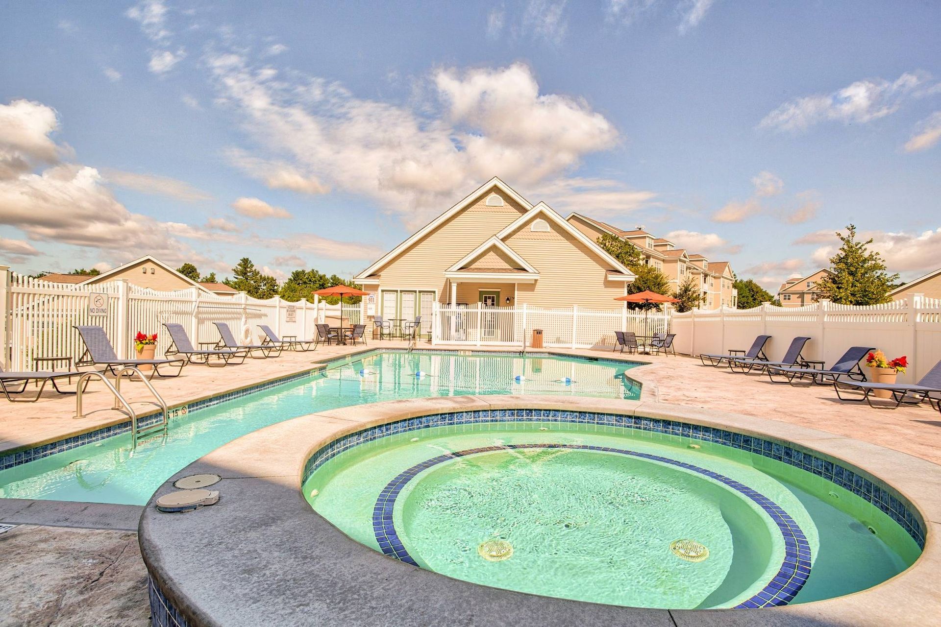 Heated Pool at Longview At Georgetown.