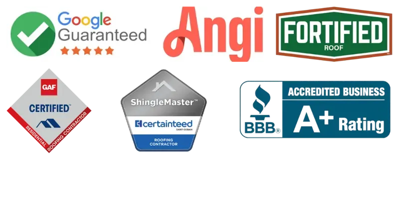 GAF and CertainTeed Certified Installer Badges