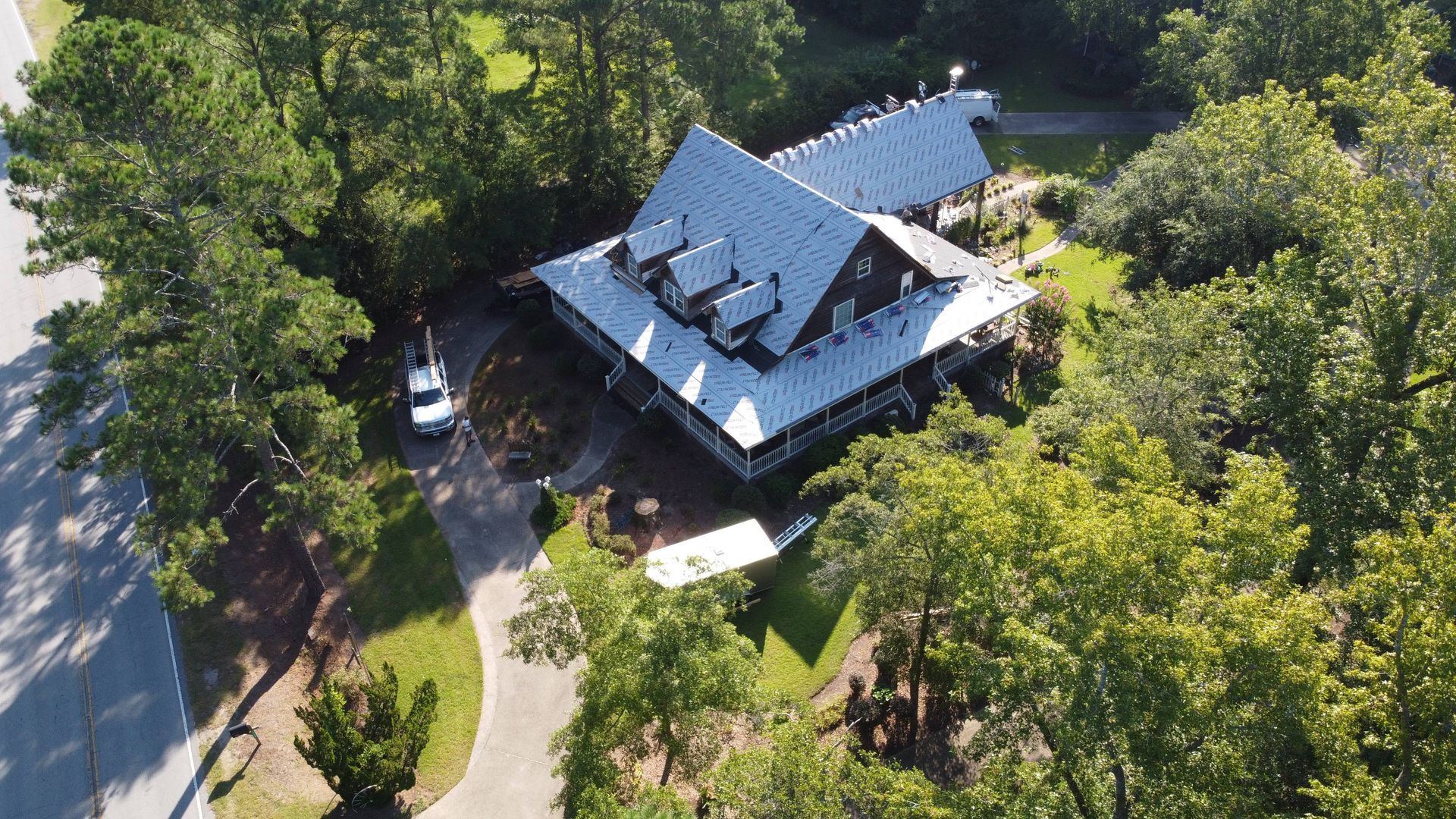 Residential Roofing Services process in Porter's Neck, NC