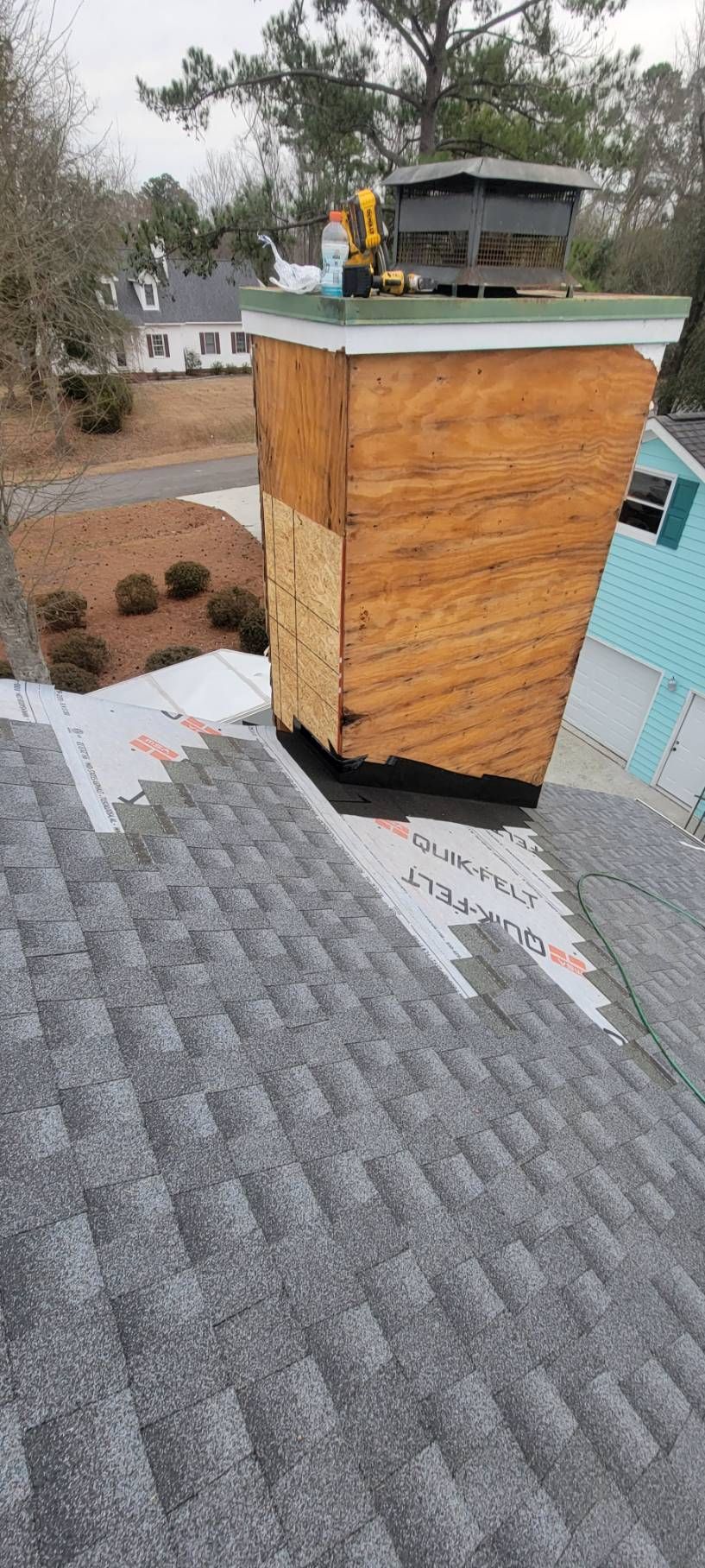 Damage requiring roof repair contractors in Porter's Neck, NC