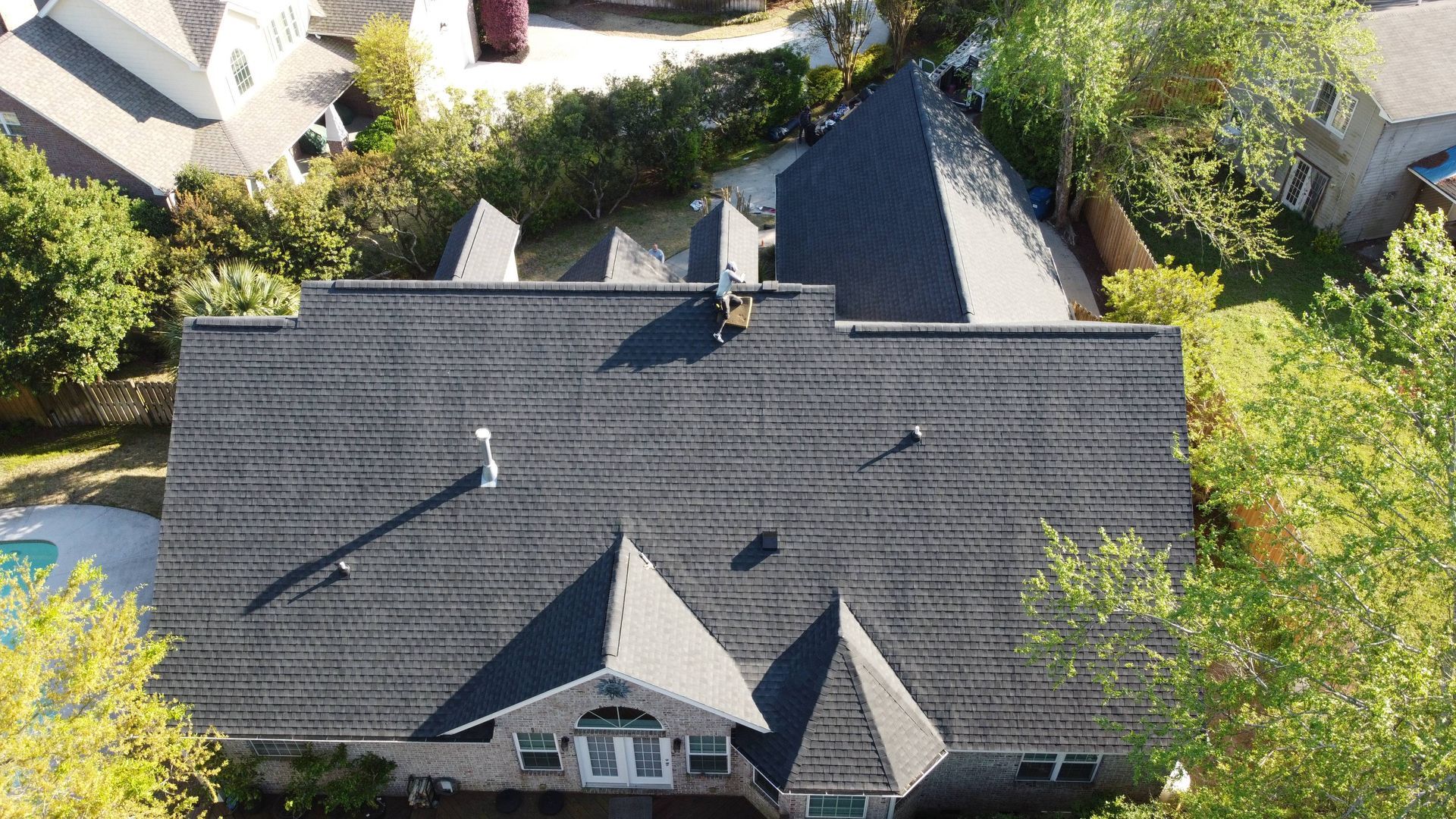 Completed shingle roofing companies in Porter's Neck, NC