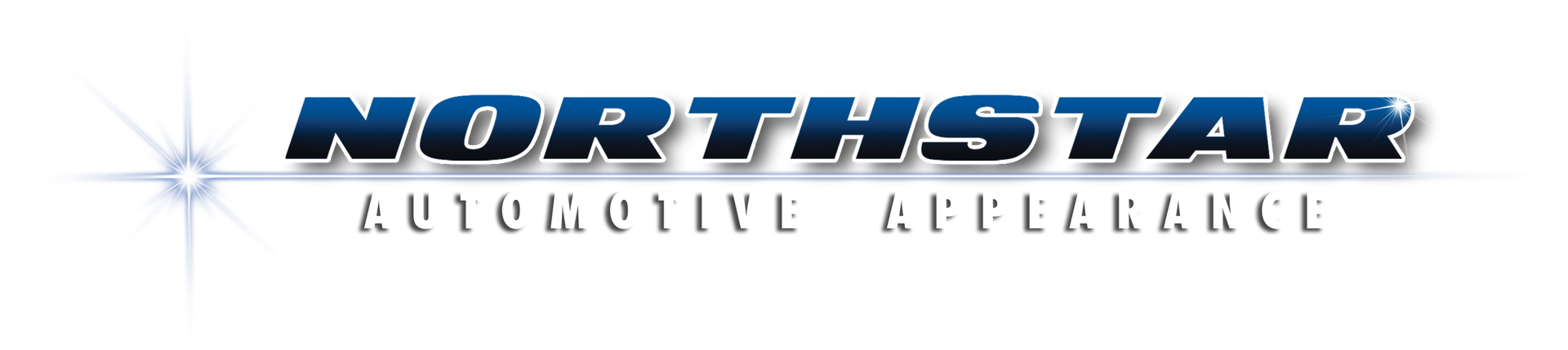 Northstar Executive Apparel logo in blue and gray with a starburst icon
