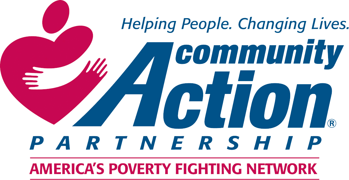 a logo for the community action partnership america 's poverty fighting network