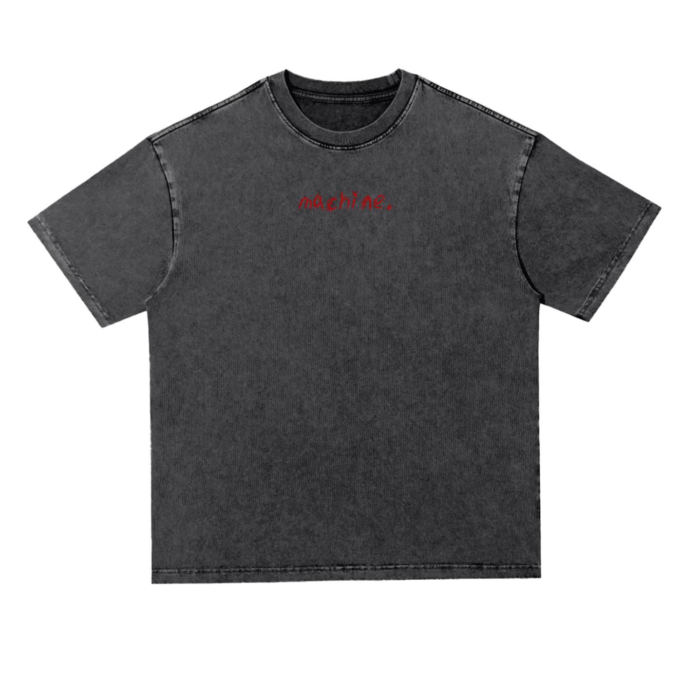Snow Washed Heavyweight Oversize T-Shirt
