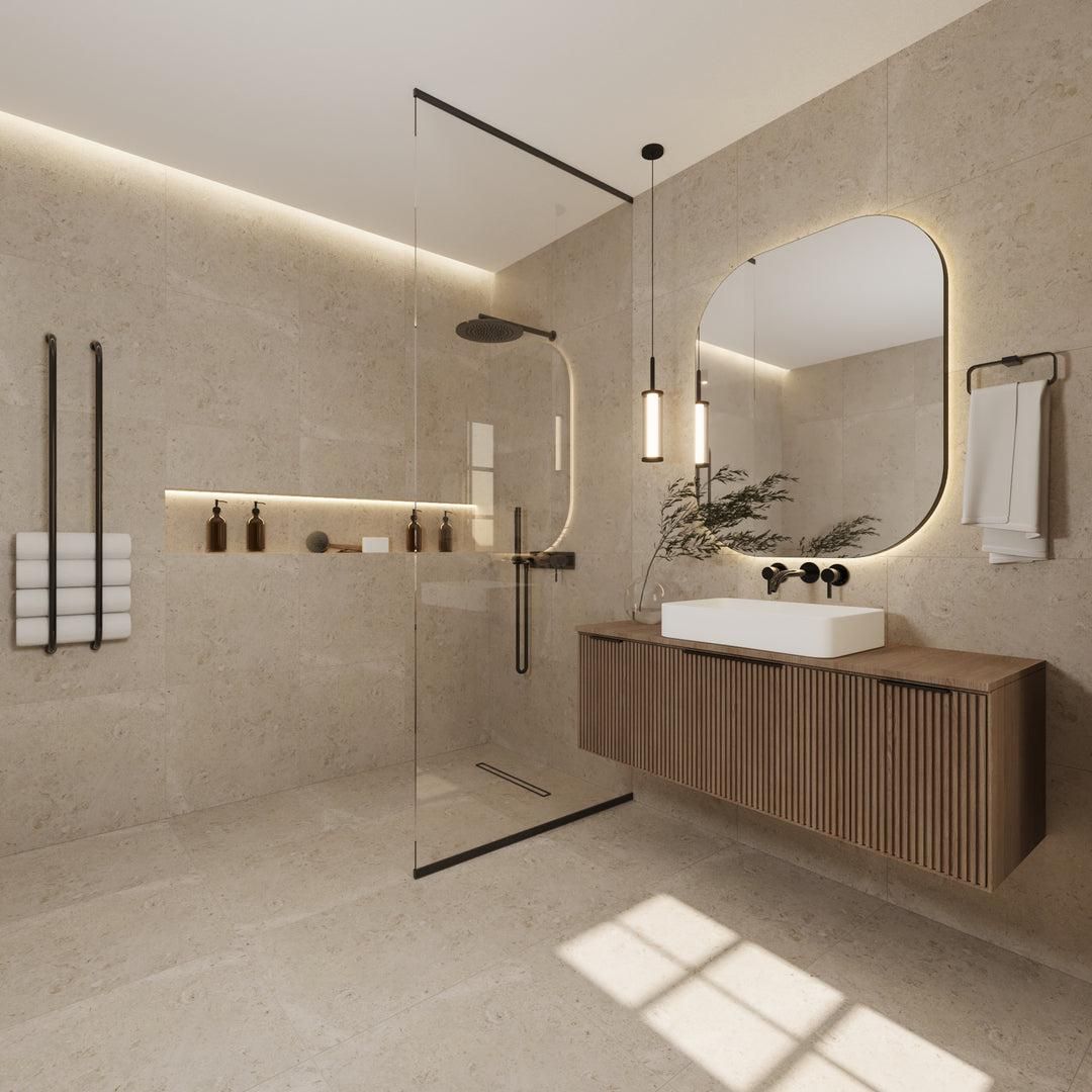 Matte or Honed finish for flooring and tile installation