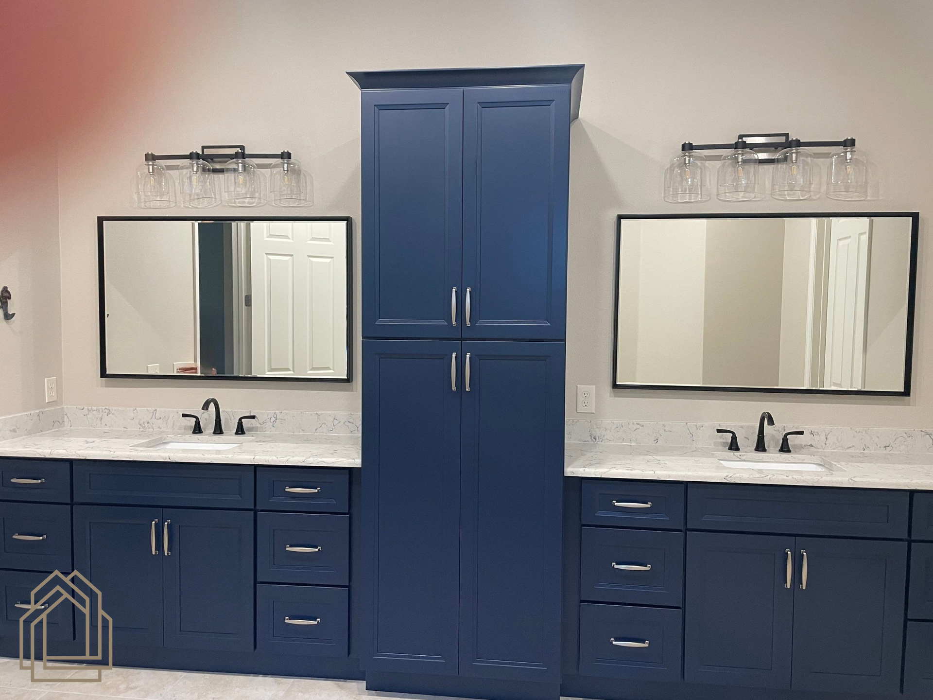 custom vanity cabinet
painted cabinets
custom bathroom storage
shaker cabinet design
vanity solutions
bathroom remodeling